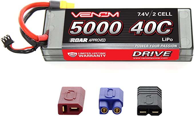 40C 2S 5000mAh 7.4V Sport Power LiPo ROAR - UNI 2.0-L