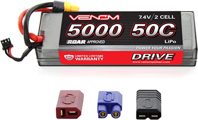 50C 2S 5000mAh 7.4V Sport Power LiPo ROAR - UNI 2.0-L