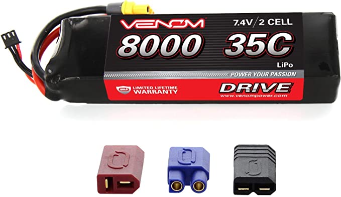 35C 2S 8000mAh 7.4V LiPo - UNI 2.0-L