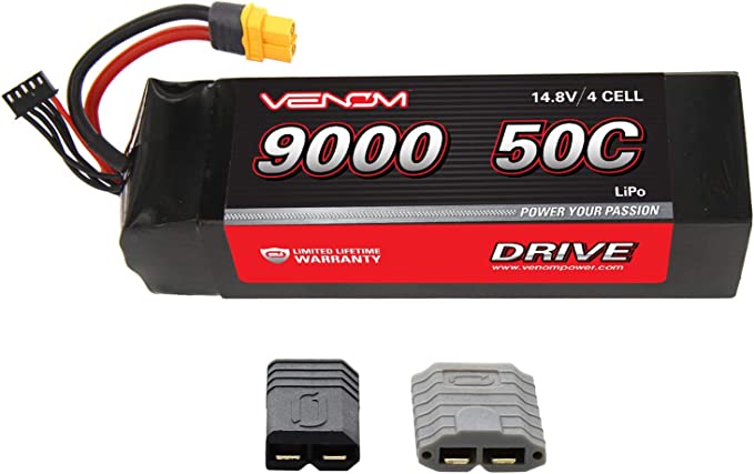 50C 4S 9000mAh 14.8V LiPo - UNI 2.0-TRX