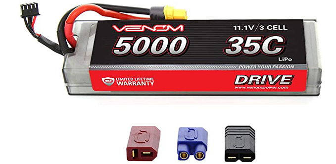 35C 3S 5000mAh 11.1V LiPo Hard Case Flat Pack - UNI 2.0-L