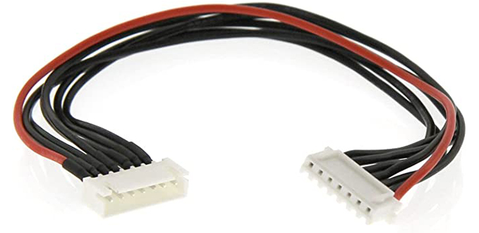 6S LiPo JST-XH Balance Lead Extension Wire by Venom - 200mm