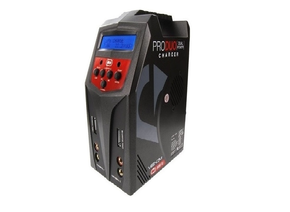 Venom Power Pro Duo 2-Port AC/DC Battery Charger (6S/7A/80W)